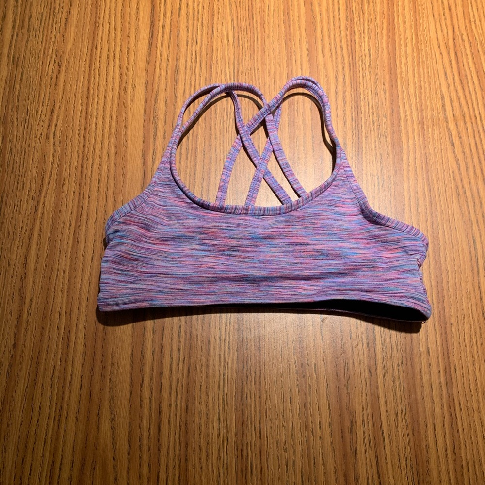 athleta girls colorful sports bra